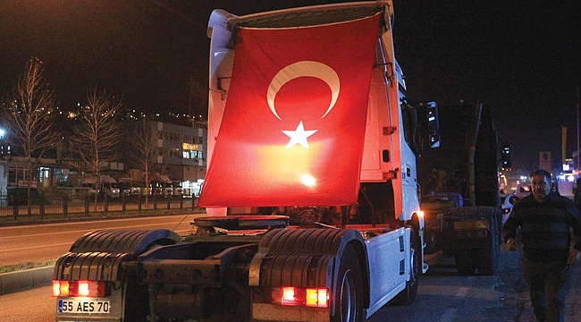 SAMSUN, MEHMETÇİK İÇİN TEK YÜREK OLDU