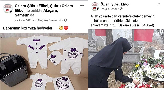Şehit eşinden duygulandıran paylaşım