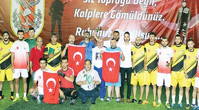 Şehitlere Saygı ve Vefa Turnuvası 