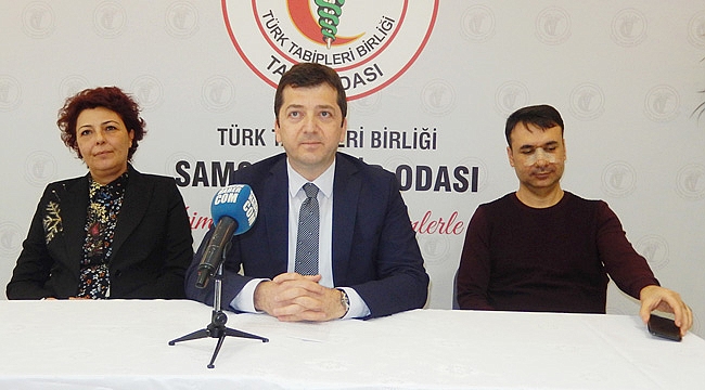 TABİPLER ODASI’NDA 'SUDA ALÜMİNYUM' AÇIKLAMASI:MEVSİMSEL BİR DURUM