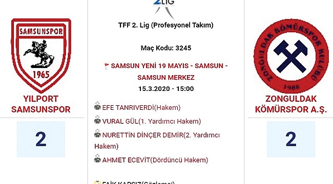 TFF skoru şaşırdı!