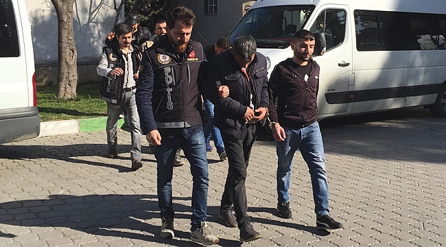 Uyuşturucu operasyonuna 8 gözaltı