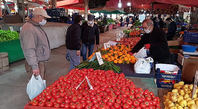Bafra pazarları kontrol altında