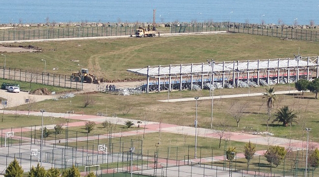 DEV TESİSTE YOĞUN ÇALIŞMA