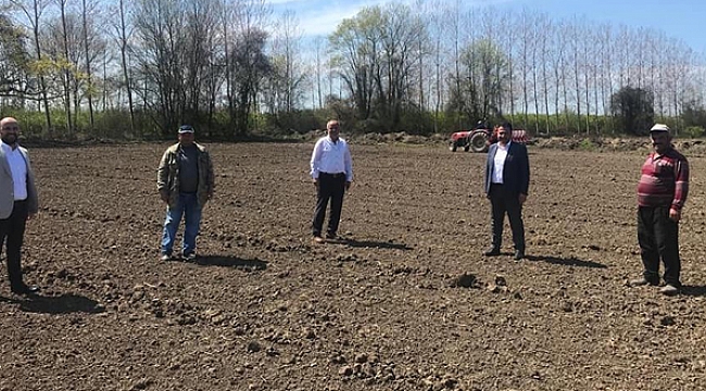 Doğan’dan pancar üreticisine ziyaret