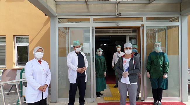 Hemşire virüsü yendi