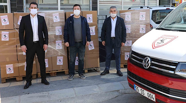 Koliler ihtiyaç sahiplerine ulaşıyor