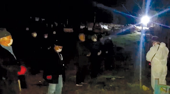 SAMSUN'DA İKİ KORONA CENAZESİ