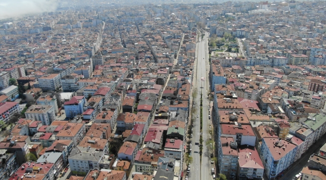 Samsun'da sokağa çıkma kısıtlaması sokakları boşalttı