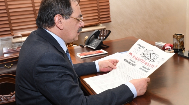 BÜYÜKŞEHİR'DEN TBMM'NİN AÇILIŞININ 100'ÜNCÜ YILI İÇİN ÇOK ÖZEL BİR ARMAĞAN