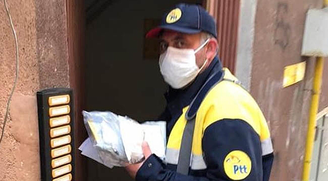 ÜCRETSİZ MASKE DAĞITIMI BAŞLADI