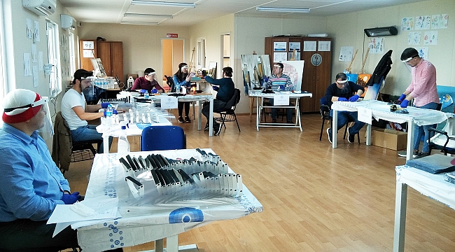 Vezirköprü'den maske desteği