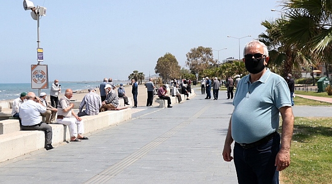 65 yaş üstü bugün ikinci kez dışarı çıktı