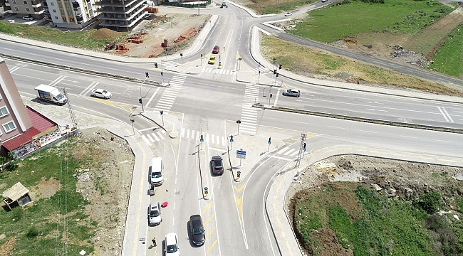 AFAD Kavşağı yeniden düzenledi