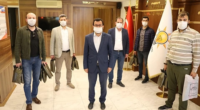 AK Parti İlkadım'dan korona mesaisi