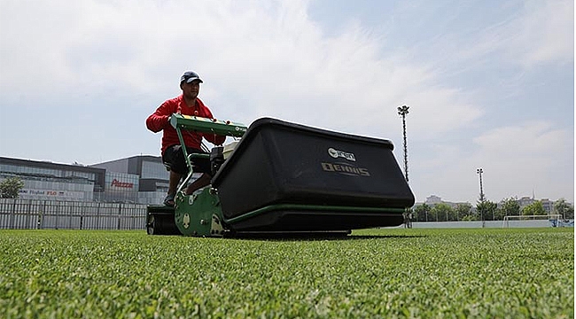 İDMAN SAHASI BAKIMA ALINDI