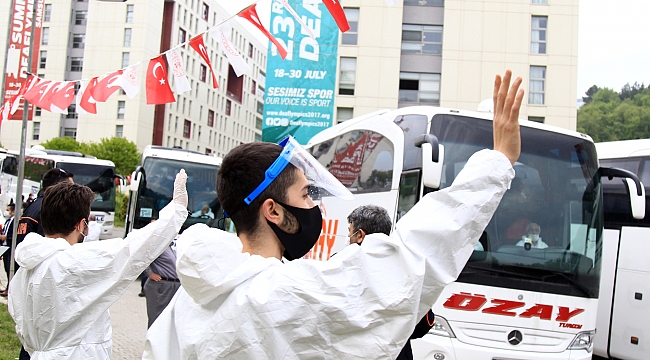 Karantina süresi dolan 358 kişi evlerine uğurlandı