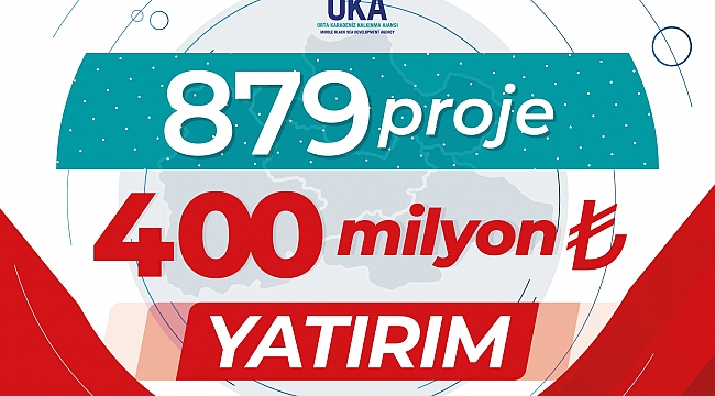 OKA, 'Orta Karadeniz’i kalkındırıyor