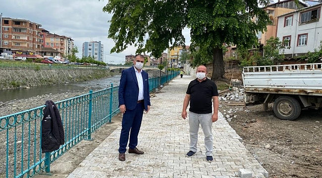 Salıpazarı’na sahil yolu