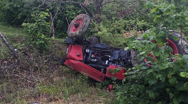 Traktörün altında can verdi