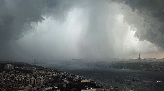 7 il için sağanak, dolu  ve hortum uyarısı