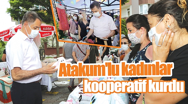 Atakum'lu kadınlar kooperatif kurdu
