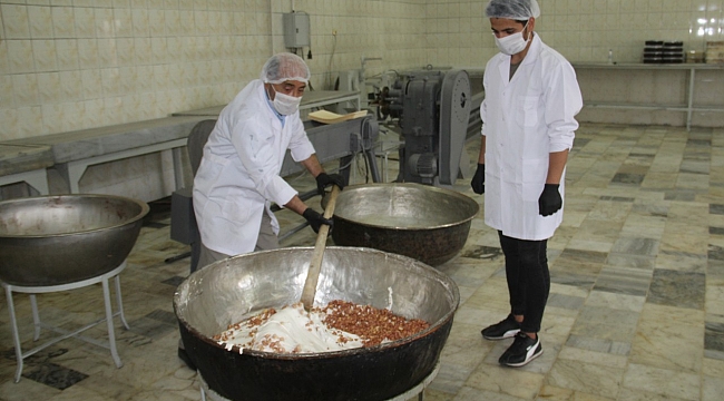 Bafra’nın meşhur ‘kütküt helvası’ 