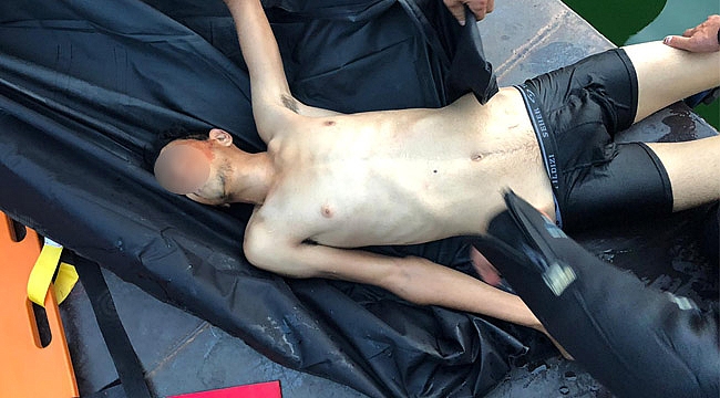 Baraj gölüne giren genç boğuldu
