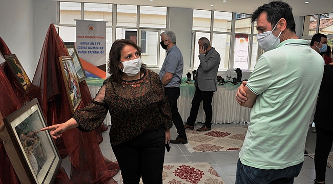 Bir yıllık el emeği görücüye çıktı