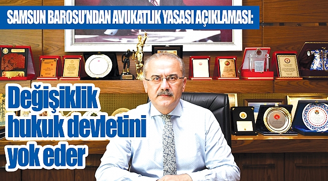 Değişiklik hukuk devletini yok eder