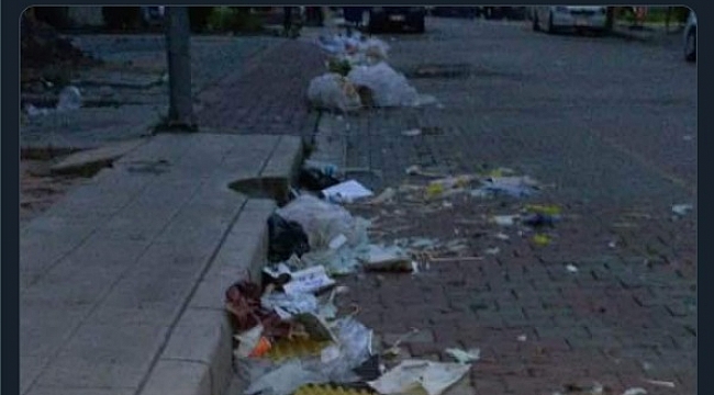 Deveci'den pazarcıya çöp sitemi