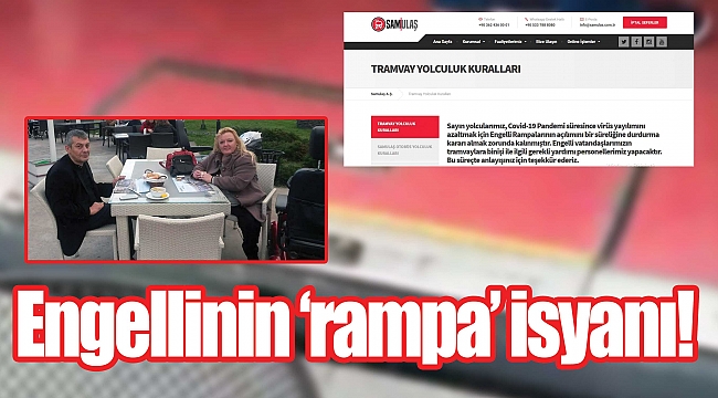 Engellinin ‘rampa’ isyanı!