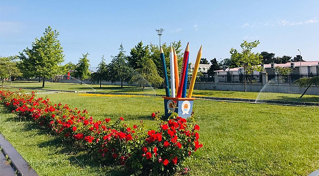 Samsun'da 530 bin çiçek toprakla buluştu