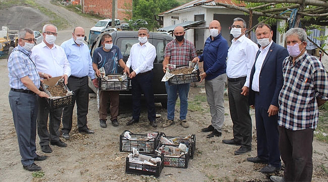 TEKKEKÖY’DE İLK SALEP DİKİMİ GERÇEKLEŞTİRİLDİ