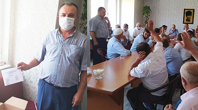 Beşinci kez başkan seçildi