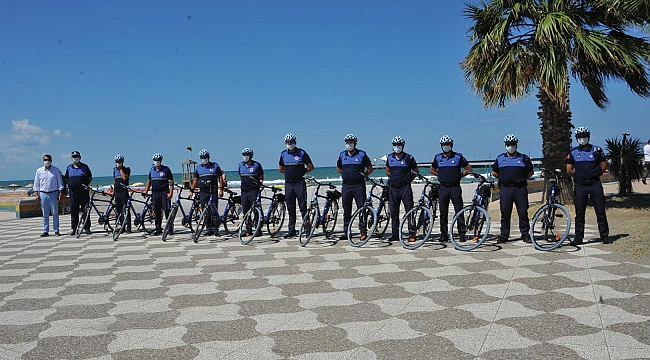 ‘Bisikletli Zabıta’  7/24 devriyede