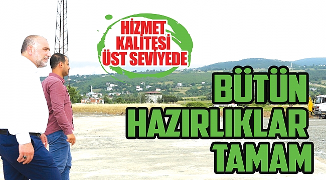 Canik'e hijyenik ve sağlıklı kurban satış pazarı