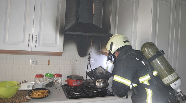 Havza'da korkutan yangın