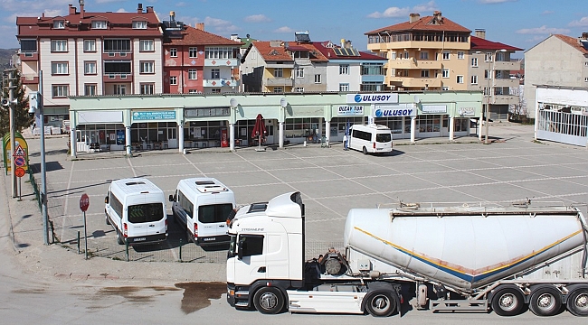 Ladik'te yeni otopark çalışmaları