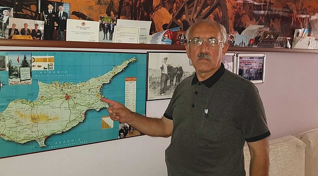 Muharip gaziden Kıbrıs mesajı