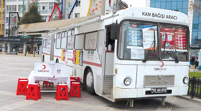 Orta Karadeniz'de kan bağışı azaldı