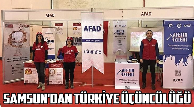 Samsun’dan Türkiye üçüncülüğü