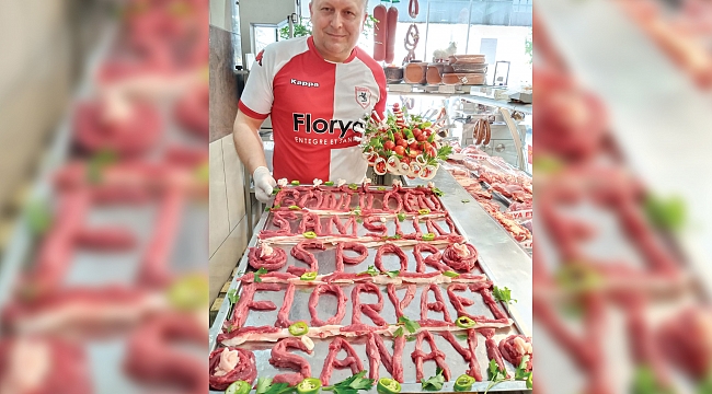 Samsunspor sevgisini ete işledi