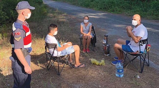 Yakakent'te piknik alanları denetlendi