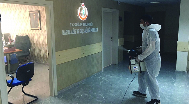 Bafra’da denetimler sürüyor