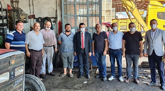 Başkan Doğan esnafı dinledi