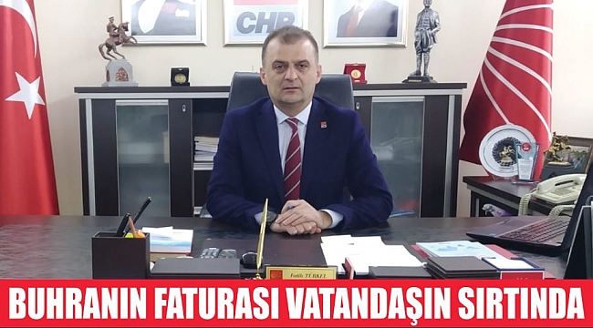 BUHRANIN FATURASI VATANDAŞIN SIRTINDA