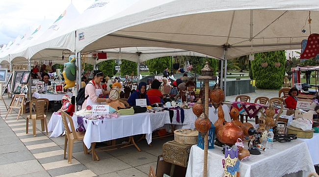 Kadınların ürettiği ürünler sergilenecek