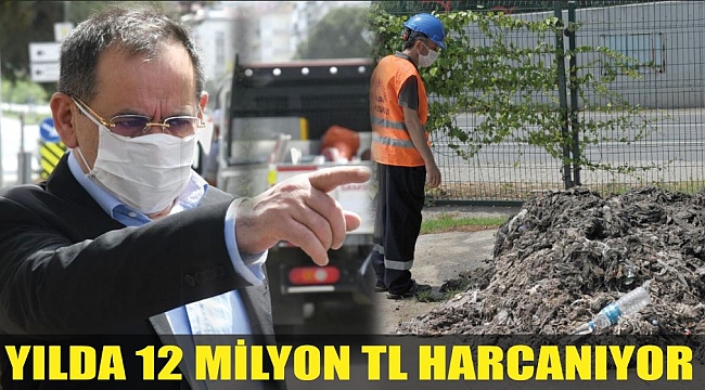 YILDA 12 MİLYON TL HARCANIYOR