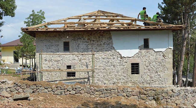 125 yıllık taş cami restore ediliyor